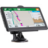 5 Pouce GPS Voiture,Navigation Voiture,Cartes Europe, Mises à Jour Gratuites, Alerte Vitesse & Poi, Guidage Vocal pour Camping-C