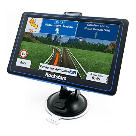 ROCKSTARS GPS Poids Lourd Camion ET Camping Europe AS 24 7 Pouces HD 2021 Gratuite A Vie GPS fiable à 100% Tester Ancien Chauffe