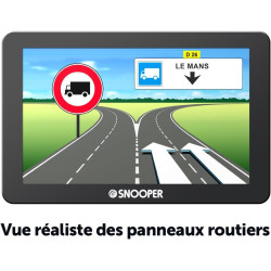Snooper PL 2400 GPS Eléments Dédiés à la Navigation Embarquée Europe Fixe, 16:9