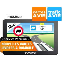 Snooper PL 5400 GPS Eléments Dédiés à la Navigation Embarquée Europe Fixe, 16:9