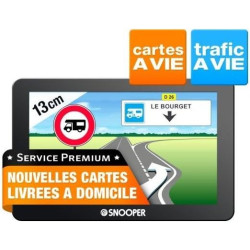 Snooper CC 5400 GPS Eléments Dédiés à la Navigation Embarquée Europe Fixe, 16:9