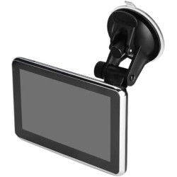Navigateur GPS, Écran Tactile 5 Pouces Universel avec Cartes Europe à Vie en Direct et Stationnement Intégré GPS Voiture Camion 