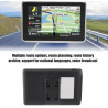 Navigateur GPS, Écran Tactile 5 Pouces Universel avec Cartes Europe à Vie en Direct et Stationnement Intégré GPS Voiture Camion 