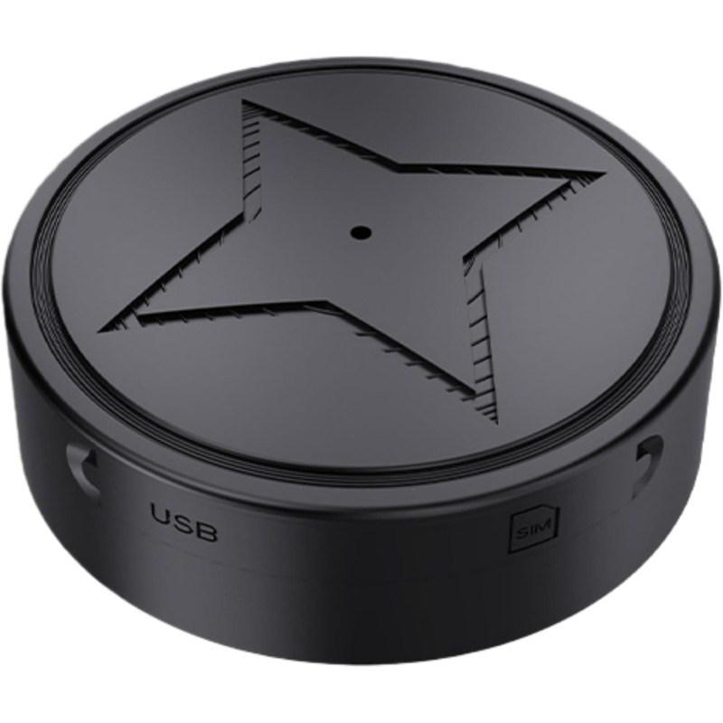 Marnoval Traceur GPS Voiture sans Abonnement - Magnétique & Discret avec Alertes(3 GPS) (2PC)