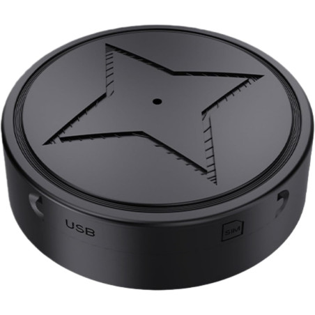 Marnoval Traceur GPS Voiture sans Abonnement - Magnétique & Discret avec Alertes(3 GPS) (2PC)