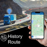 Traceur GPS Voiture 4G Aimanté Tracker GPS Étanche IP65 7800mAh 2 Mois Autonomie en Veille Positionnement APP/SMS Suivi en Temps