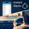 Traceur GPS Voiture 4G Aimanté Tracker GPS Étanche IP65 7800mAh 2 Mois Autonomie en Veille Positionnement APP/SMS Suivi en Temps