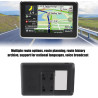 aqxreight Navigation GPS, Navigateur Universel de Voiture à écran Tactile de 5 Pouces Navigation GPS DDR256M 8G MP3 FM Europe Ca