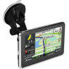 aqxreight Navigation GPS, Navigateur Universel de Voiture à écran Tactile de 5 Pouces Navigation GPS DDR256M 8G MP3 FM Europe Ca