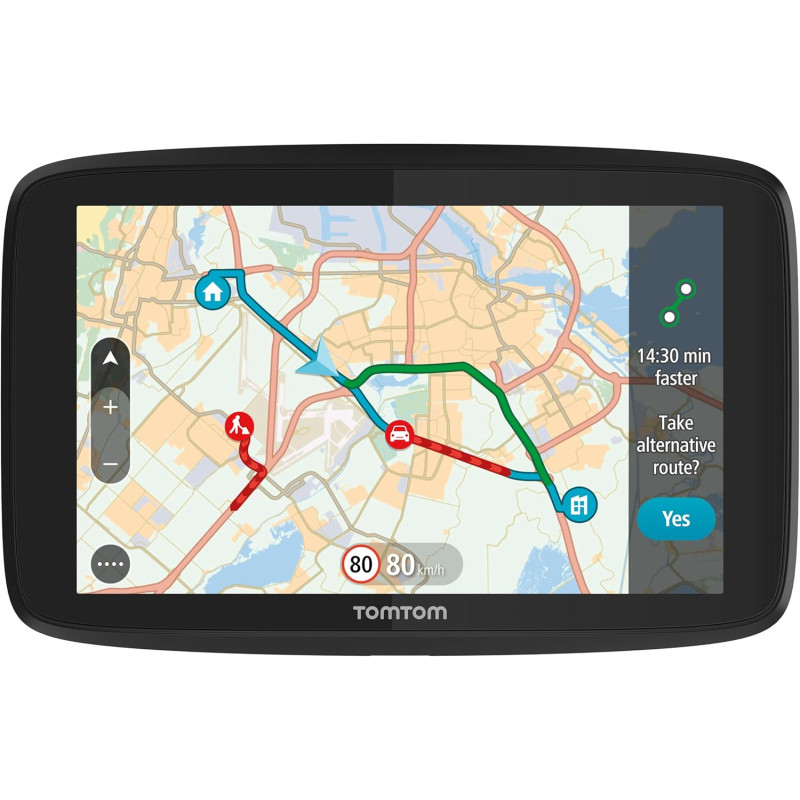 TomTom GPS GO Essential - 5 Pouces, Évitez des embouteillages grâce à TomTom trafic, mises à Jour des Cartes Europe, mises à Jou