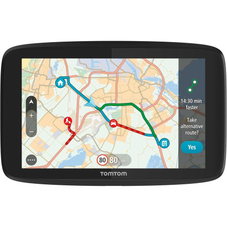 TomTom GPS GO Essential - 5 Pouces, Évitez des embouteillages grâce à TomTom trafic, mises à Jour des Cartes Europe, mises à Jou
