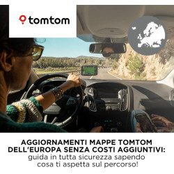 TomTom GPS GO Essential - 5 Pouces, Évitez des embouteillages grâce à TomTom trafic, mises à Jour des Cartes Europe, mises à Jou