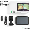 Tomtom GPS Voiture GO Essential, 6 Pouces, Info Trafic, Essai des Alertes de Zones de Danger, Cartes UE, Mise à Jour Via WiFi, A