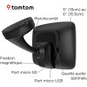 Tomtom GPS Voiture GO Essential, 5 Pouces, Info Trafic, Essai des Alertes de Zones de Danger, Cartes UE, Mise à Jour Via WiFi, A