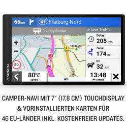 Garmin Camper 795, EU MT-D - GPS pour Camping-Cars et caravanes, 010-02747-10, Noir