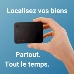 Tracker GPS ZEN L + Convertisseur - Non Brouillable - 1 An Abonnement Offert - Autonomie Illimitée - Géolocalisation Europe - Vo