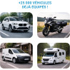 Tracker GPS Zen L - Non Brouillable - 1 an d'Abonnement Offert - Voiture, Moto, Scooter, Camping-Car - Alertes Antivol - Jusqu'à