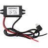 Convertisseur 10V à 50V vers USB-C 5V - Compatible Trackers GPS Beepings - Adapté aux Voitures, Motos, Scooter, Camping-Car, Cam