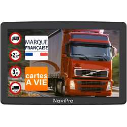 GPS Poids Lourd 9 Pouces Navipro 9XLs GPS pour Camion et Bus, Voiture Europe 48 Pays