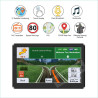 NEWFUN GPS Voiture,7 Pouce GPS Poids Lourds,Auto Navigation avec HD Écran Tactile,Multi-Languages Guidage Vocale 2025 Cartograph
