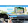 NEWFUN GPS Voiture,5 Pouce GPS Poids Lourds,Auto Navigation avec HD Écran Tactile,Multi-Languages Guidage Vocale 2025 Cartograph