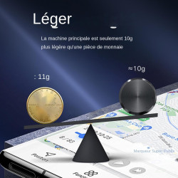 Tracker GPS sans Abonnement, Traqueur GPS Voiture, Traceur GPS Voiture Magnétique 2G, Dispositif De Monitor pour Enfant pour Voi