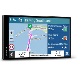 Garmin Campervan – GPS pour Mini Vans avec écran Couleur de 6,65" – Spécial Road Trips - Carte Europe entière 46 Pays Noir