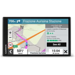 Garmin Campervan – GPS pour Mini Vans avec écran Couleur de 6,65" – Spécial Road Trips - Carte Europe entière 46 Pays Noir