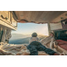 Garmin Campervan – GPS pour Mini Vans avec écran Couleur de 6,65" – Spécial Road Trips - Carte Europe entière 46 Pays Noir