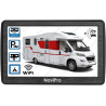 GPS Camping Car, Voiture, 7 Pouces NaviPro Active, GPS avec Camera de recul sans Fil, Ventouse Aimanté, Europe + Maroc, Aires de