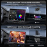 [14,1" qled] atotozone autoradio android avec gps intégré tableau de bord, 1din & 2 din écran flexview, agent ia, liveview à dis