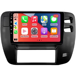 Roverone autoradio carplay autoradio pour nissan patrol y61 1997 1998 1999 2000-2005 android auto écran tactile gps bleutooth wi