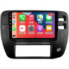 Roverone autoradio carplay autoradio pour nissan patrol y61 1997 1998 1999 2000-2005 android auto écran tactile gps bleutooth wi