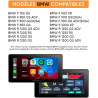 Kraft 5.5 Système Intelligent pour Motos BMW, Écran 5,5 Pouces, CarPlay/Android Auto, Navigation GPS Waze/Maps, Plug & Play, Con