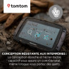 TomTom GPS Moto RIDER 500 - 4, 3 pouces, Cartographie Europe, TomTom Traffic, Alertes des zones de Danger, Appel Mains-Libres