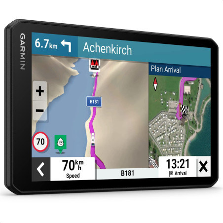 Garmin CamperCam 795, EU MT-D - GPS pour Camping-Cars et caravanes avec Dash Cam intégrée Noir