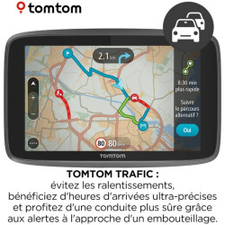 TomTom GPS Poids Lourds GO Professional 520 - 5 pouces, Cartographie Europe 49, Trafic via Smartphone