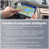 Riloer GPS Poids Lourds GPS Voiture 7 Pouces 2025 avec Cartes Europe à Vie Navigation Intelligente, Alerte Radar, Écran HD, Émet