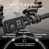 Midland - bikeplay pro, accessoires moto bleutooth - navigateur moto écran miroring tactile 5,5" compatible avec android auto et