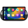 hizpo 9 pouces écran tactile Autoradio compatible avec Fiat 500 2007-2014 avec Carplay/Android Auto 4-core UPC 2+32GB DAB Adapta