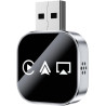 Adaptateur Carplay sans Fil, Smart Carplay, Airplay, Android Auto, Clé USB, Filaire, Carplay vers Plug and Play sans Fil