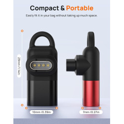 2Pack USB C Adaptateur de Chargeur Watch, 90° Connecteur Câble Type C pour Fenix 8 7 6 5 E, Forerunner 970 570 965 265 165 55, I