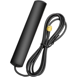 Antenne Dab Dab+, Antenne Autoradio Numérique SMA FM Dab+ Universelle avec Adaptateur SMA et 3M Câble, Compatible avec Ford, Ren