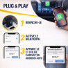 Adaptateur CarPlay sans Fil et Android Auto 2 en 1 - WiFi 6 5GHz Mini USB Convertit Câble en sans Fil - Plug & Play Connexion Ra