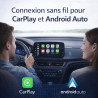 Adaptateur CarPlay sans Fil et Android Auto 2 en 1 - WiFi 6 5GHz Mini USB Convertit Câble en sans Fil - Plug & Play Connexion Ra