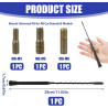 Antenne De Voiture Noire De 11 Pouces, Antenne Universelle pour Autoradio, Compatible avec Tous Les Modèles De Voiture, Étanche 