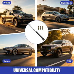 Antenne De Voiture Noire De 11 Pouces, Antenne Universelle pour Autoradio, Compatible avec Tous Les Modèles De Voiture, Étanche 