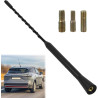 Antenne De Voiture Noire De 11 Pouces, Antenne Universelle pour Autoradio, Compatible avec Tous Les Modèles De Voiture, Étanche 