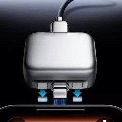Adaptateur de charge intelligent à arrêt automatique, séparateur entièrement chargé, protecteur de câble de charge à déconnexion