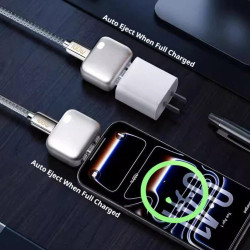 Adaptateur de charge intelligent à arrêt automatique, séparateur entièrement chargé, protecteur de câble de charge à déconnexion